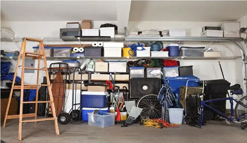 How to make a mudroom in your garage.