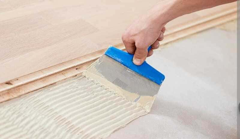 Can you nail or glue down laminate flooring?