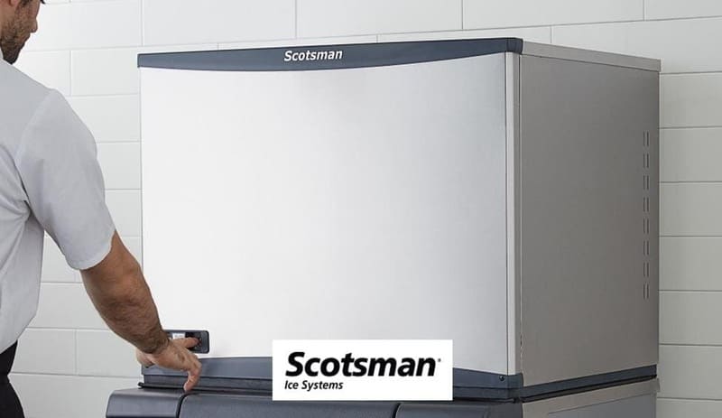 Cleaning Scotsman ice maker guide.