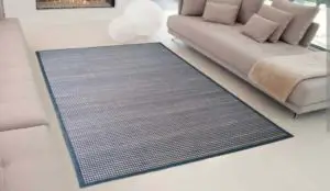 How to clean large rubber backed rugs.