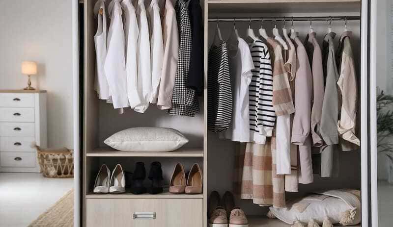 Tips to clean your closet.