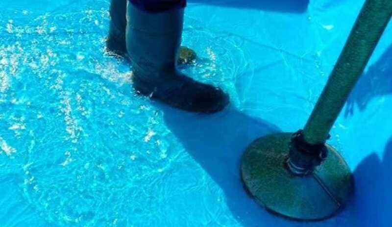 Tips to repair an uneven inground pool.