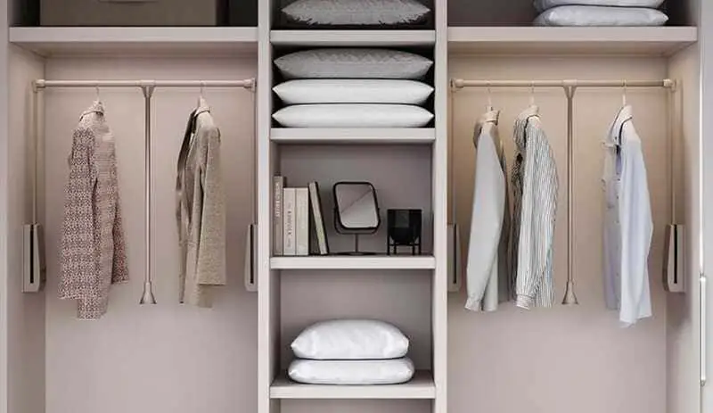 Step by step guide on how to install shelves in closets.