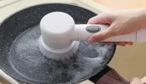 The best electric dish scrubber.