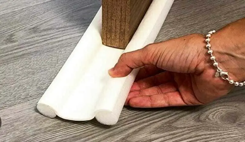 How to attach foam door weather-stripping