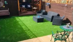 How to install synthetic grass at home.