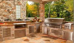 How to build an outdoor kitchen.