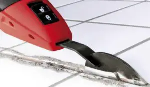 How to remove grout from tiles.