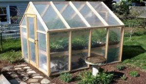 How to build your own greenhouse.
