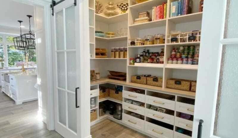 How to properly store food in the pantry.